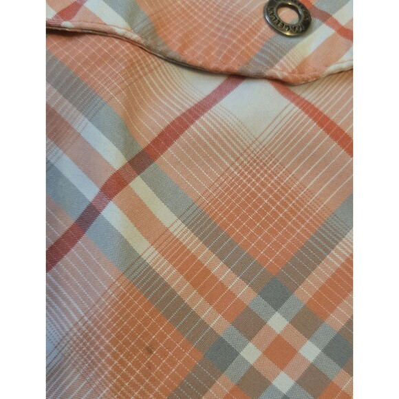 Magellan Outdoors Plaid Western Short Sleeve Shirt‎ Casual men's medium - Picture 4 of 9